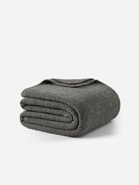 Sunday Citizen Snug Queen Blanket Granite Gray New Sealed Luxury